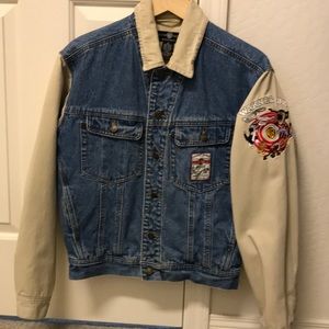 Women’s Warner Bros. Denim jacket.